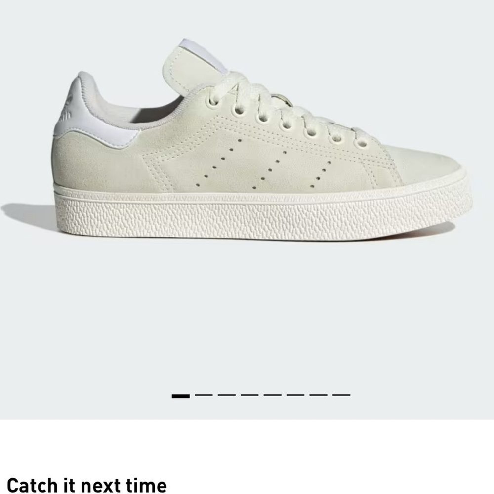 Adidas STAN SMITH CS SHOES Suede Size 6.5